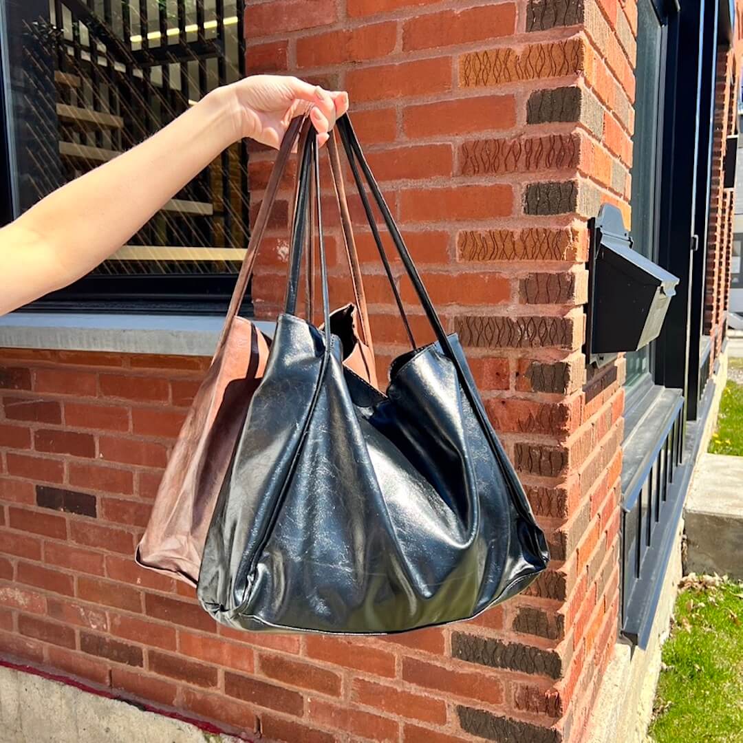 Large Leather Tote Bag