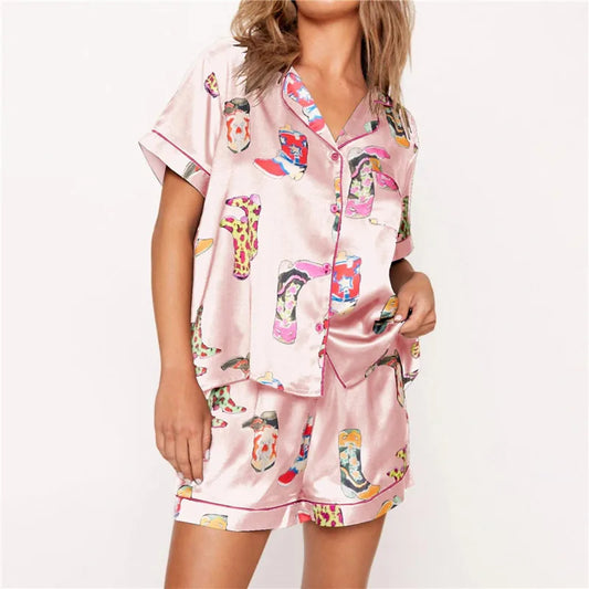 Silk Y2k Pajama Set