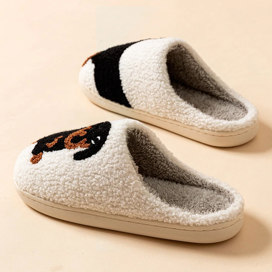 Cute Dachshund Dog Women’s Slippers